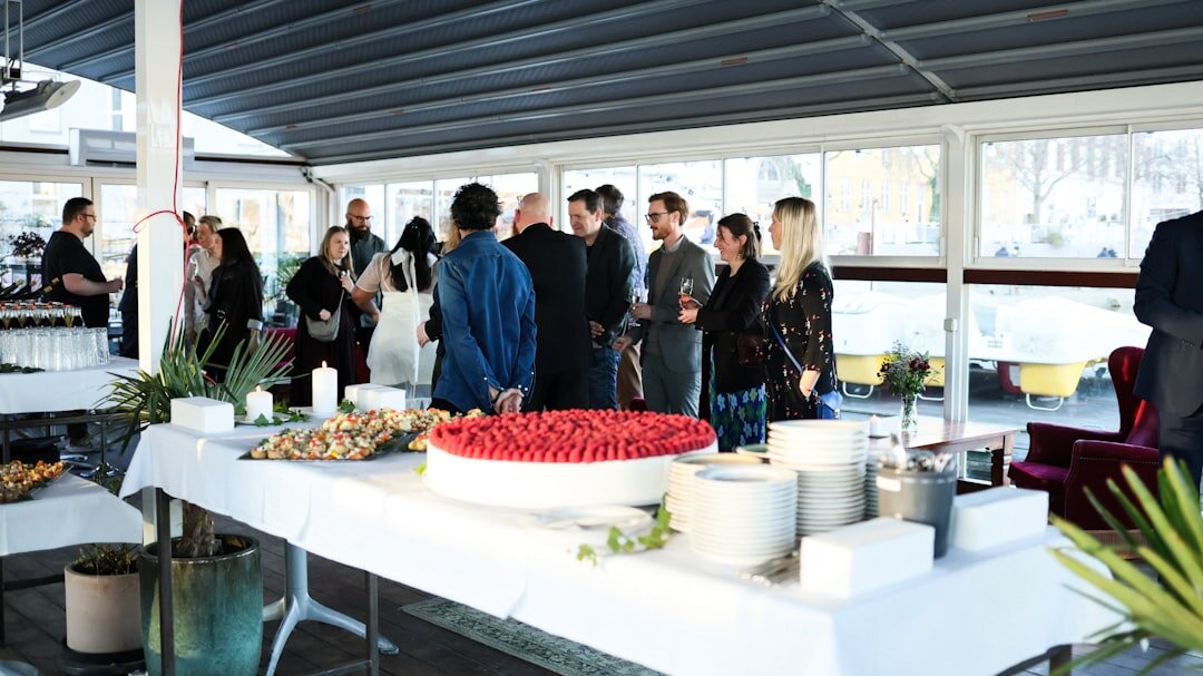 Business networking mixer event in Aarhus