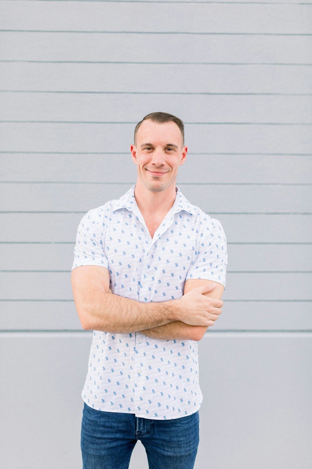 Danish male business developer portrait for testimonial